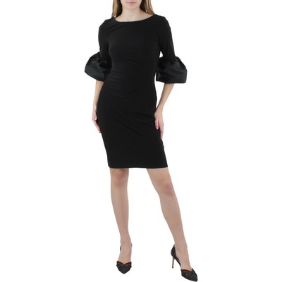 

Женское черное платье для коктейлей и вечеринок Lauren Ralph Lauren Konatta  BHFO 8012, Черный