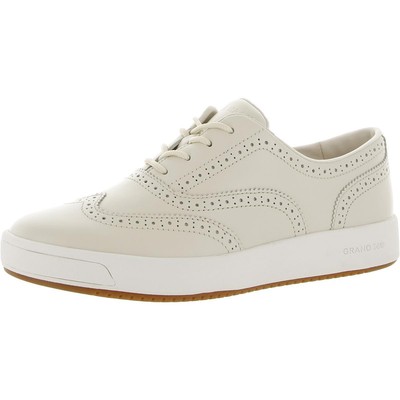 Женские оксфорды-кроссовки Cole Haan цвета слоновой кости шириной 6,5 (C, D, W) BHFO 3726