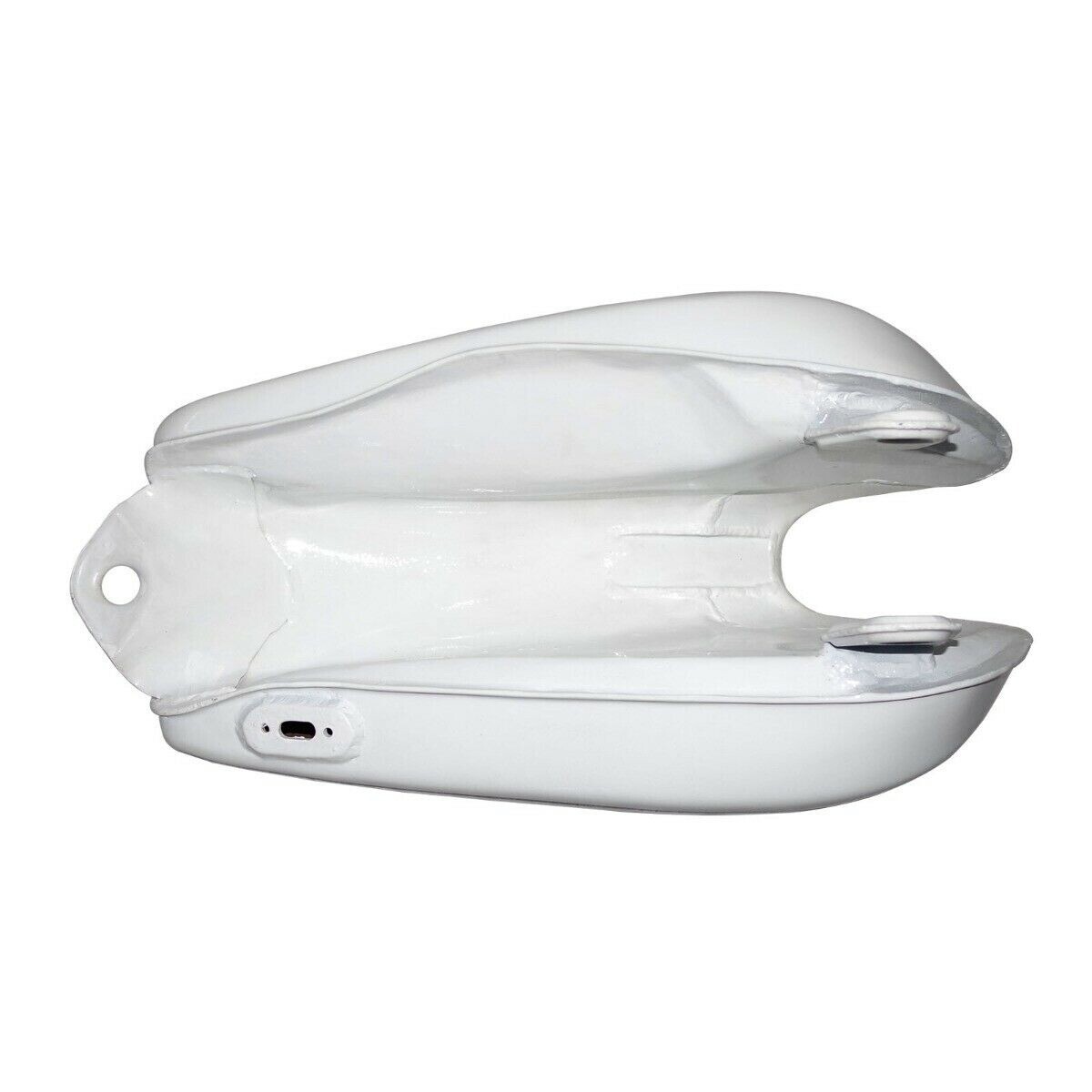 YAMAHA XT 500 TT 500 White Red Painted Steel Fuel Gas Petrol Tank 1977 Model  