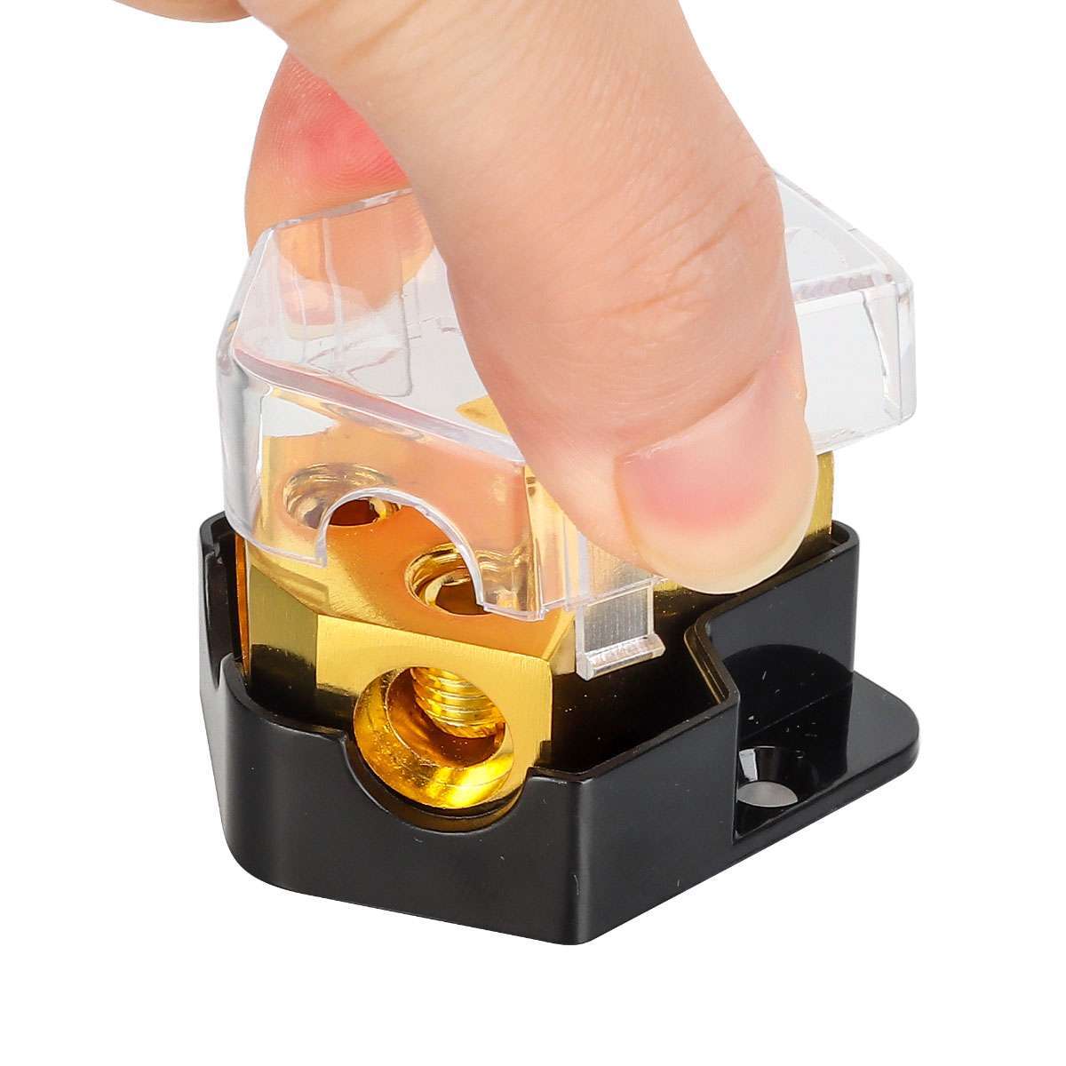 Car Audio Splitter Amp Distribution Power 0/2/4 Gauge In 4/6/8 Gauge Out New