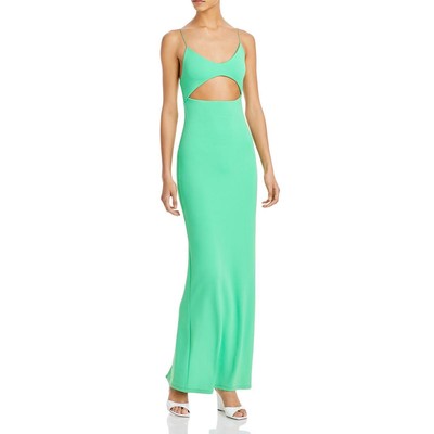 Женское приталенное вечернее платье Valli зеленого цвета от Alice and Olivia 2 BHFO 8872