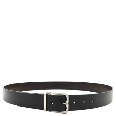 Pre-owned Bally Country 35 Adjustable And Reversible Leather Belt In Check Description