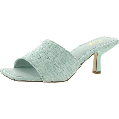 

Franco Sarto Womens Betty 4 Woven Slip On Square Toe Туфли на каблуке BHFO 0085, Betty 4