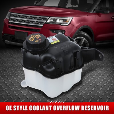 ДЛЯ 08-19 EXPLORER TAURUS РАДИАТОР С ПЕРЕЛИВНЫМ БАЧКОМ ОХЛАЖДАЮЩЕЙ ЖИДКОСТИ БУТЫЛКА ДЛЯ БАКА + КРЫШКА