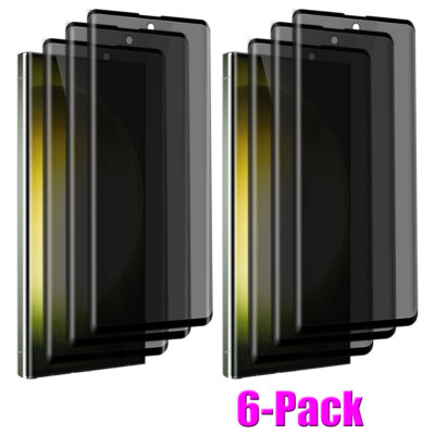 Privacy Screen Protector Tempered Glass For Samsung S24 S23 S22 S21 Note20 10/+