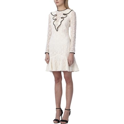 

Женское коктейльное и праздничное платье цвета слоновой кости ML Monique Lhuillier  BHFO 8125, Цвет слоновой кости