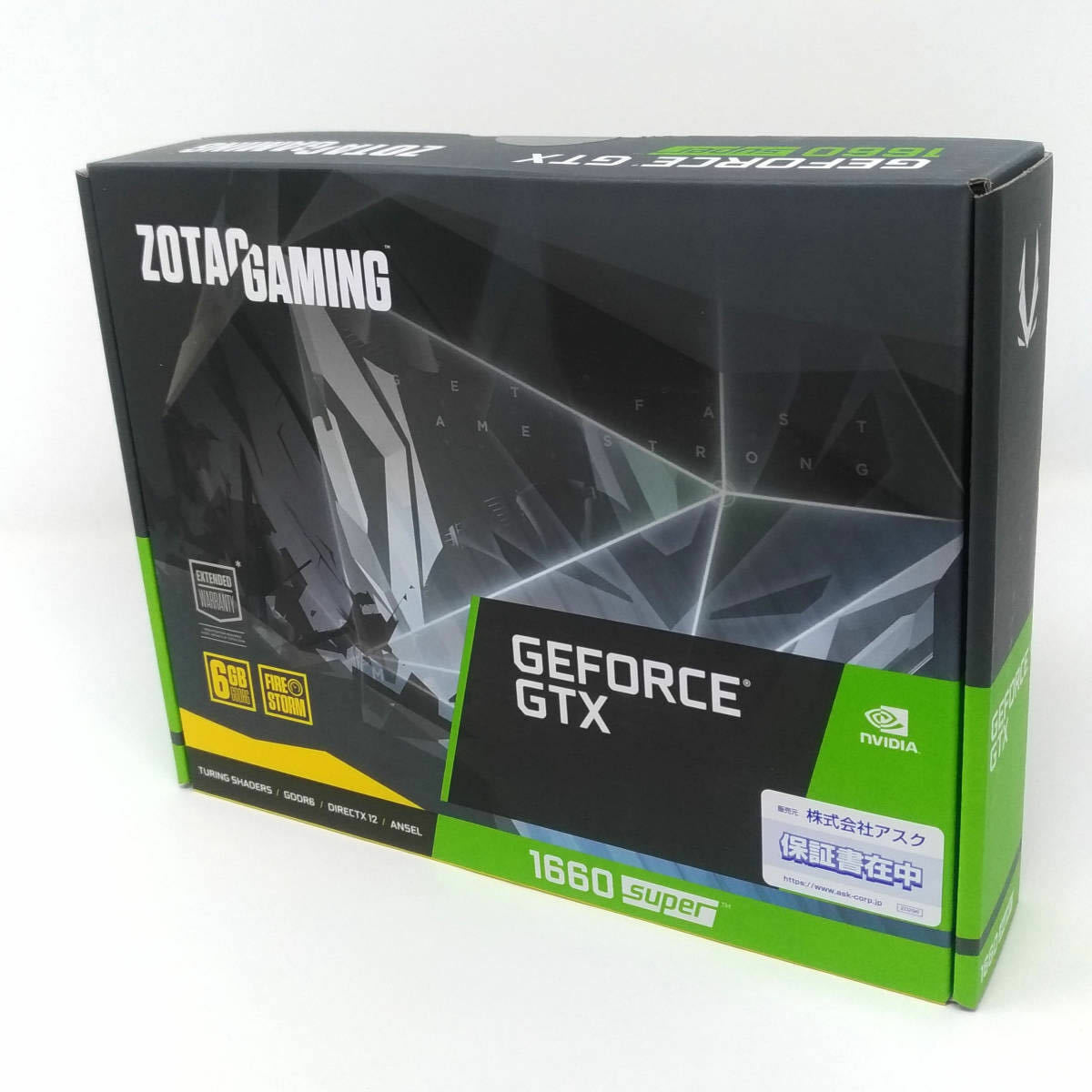 ZOTAC GTX 1660 super OEM ② ZOTAC GTX 1660 SUPER 6GB Dual Fan, VR/4K Ready, ZT-T16620J