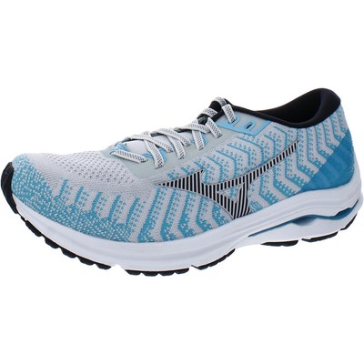 

Mizuno Womens Wave Rider 24 Grey Кроссовки Shoes 11 Medium (B,M) BHFO 2775, Grey/teal/black, Wave Rider 24