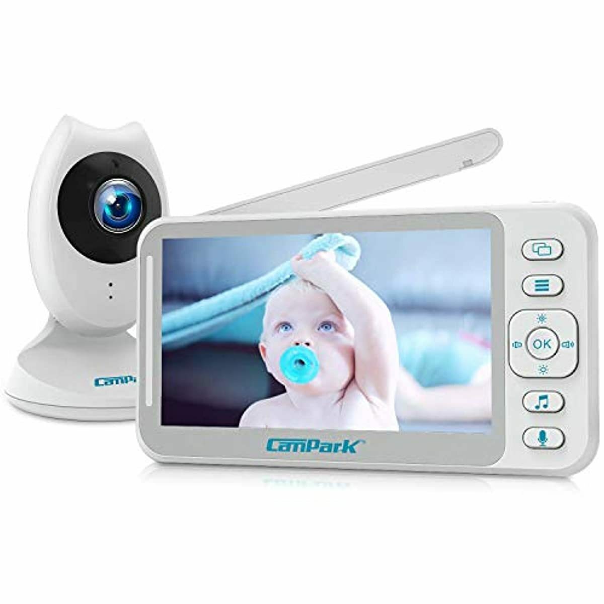 split camera baby monitor