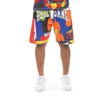 

Мужские шорты Hustle Gang Multi Mike Ike, Multi-colored