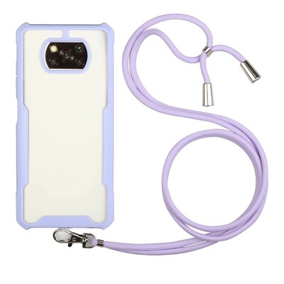 Protection Case for Xiaomi Poco X3 Case Cover Pouch Cases Bumper Violet New