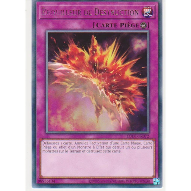 Brouilleur De Destruction (V.2 - Rare) - Lodt-Fr072 - Yu-Gi-Oh!