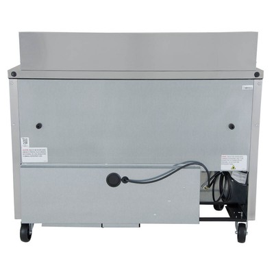 True TSSU-48-12-HC 48" 2 Door Refrigerated Sandwich / Salad Prep Table