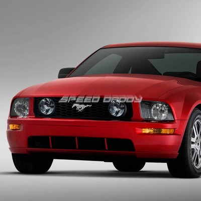 FOR 05-09 FORD MUSTANG GT PAIR SMOKED LENS FRONT BUMPER DRIVING FOG LIGHT LAMPS