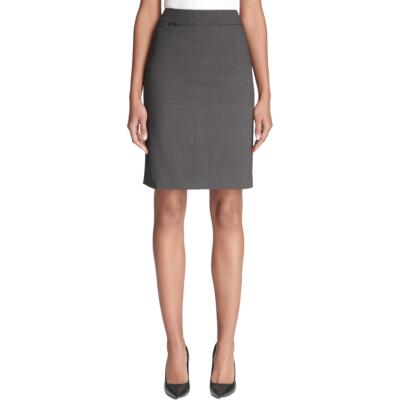 Женская юбка-карандаш с разрезом сзади на подкладке из хитона Calvin Klein BHFO 3727