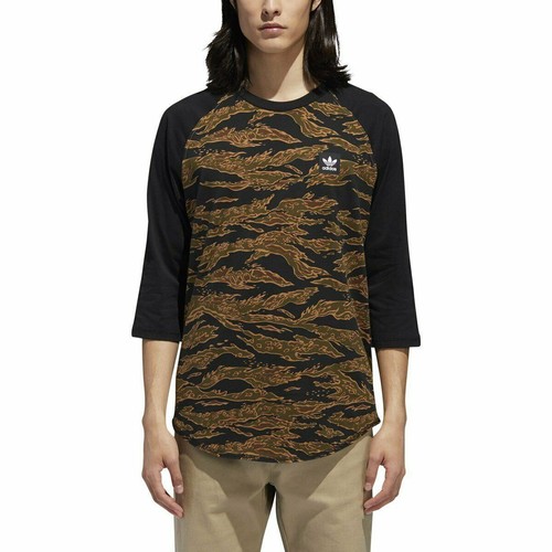 

[DH3910] Мужская футболка Adidas Originals с камуфляжным принтом реглан, Multicolor