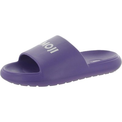 Женские босоножки Amoji с фиолетовым логотипом Pool Slide, размер 39-40, средний (B, M), BHFO 1027