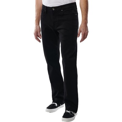 Мужские черные джинсы Lazer с низкой посадкой Regular Fit Denim с прямыми штанинами 34/34 BHFO 4759