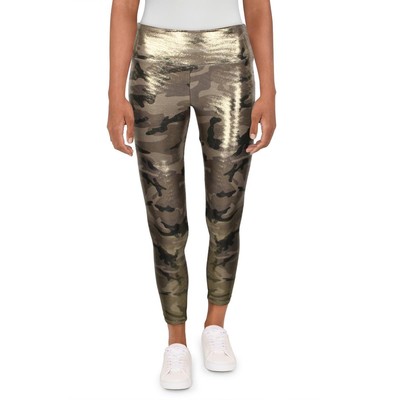 

Спортивные леггинсы для йоги Koral Womens Gold Shimmer Performance  BHFO 6137, Camo shimmer