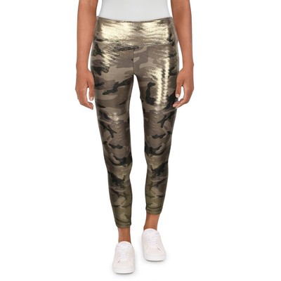 Спортивные леггинсы для йоги Koral Womens Gold Shimmer Performance M BHFO 6137