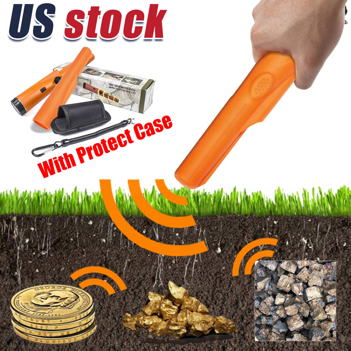 Pro Pinpointer Gold Metal Detector