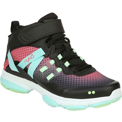Модные кроссовки Ryka Womens Devo XT Mid Black 12 средних (B,M) BHFO 0038