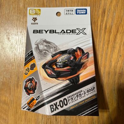 Beyblade BX-00 X Doran Dagger 2-80GP Metal Coat Black Giants Ver Takara Tomy