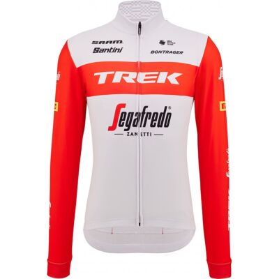 Джерси с длинными рукавами Santini Trek Segafredo — мужская Rosso, L