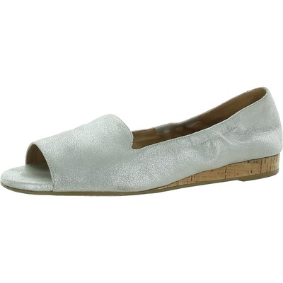 

Женские серебряные сандалии Easy Street Fantasia с пяткой на пятке 10, средний (B,M) BHFO 4461, Серебряный