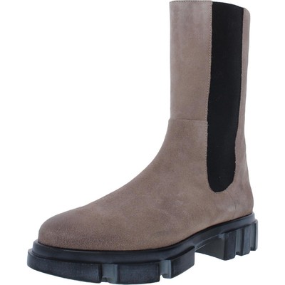 

Женские замшевые ботинки челси на платформе с молнией до середины икры Free People BHFO 8778, Grey, Chelsea