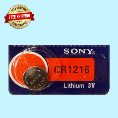 Sony CR1216   3V Watch Battery (Exp 10/2034 )  1Pc