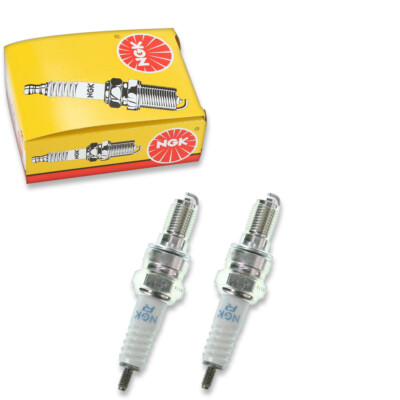2 pc NGK 5666 CR8EH-9 Standard Spark Plugs for U24FER9 RGU94C B8RH cr