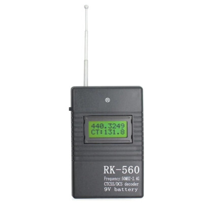 RK560 Frequency Counter DCS CTCSS RadioTesting Interphone Frequency Meter