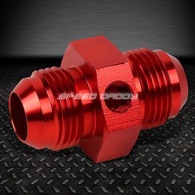 12AN AN12 AN-12 СОЕДИНИТЕЛЬНЫЙ ПАТРУБОК С РАЗЪЕМОМ 1/8 NPT КРАСНОГО АЛЮМИНИЕВОГО ФИТИНГОВОГО АДАПТЕРА