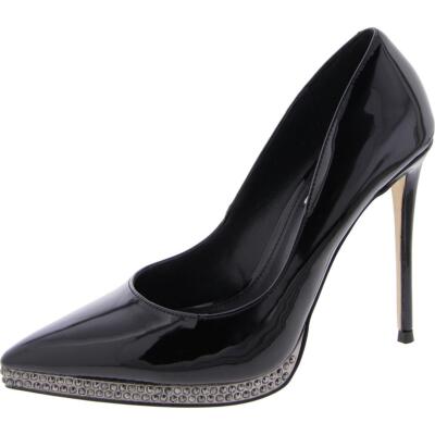 Steve Madden/ женские лакированные туфли-лодочки на шпильке Evari с острым носком BHFO 3607