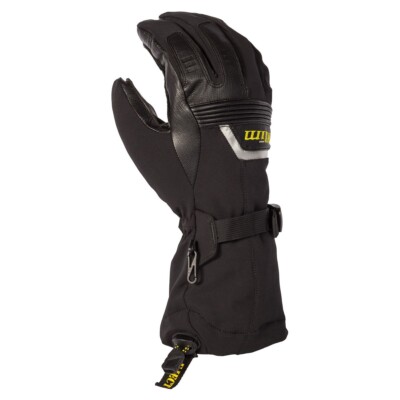 Klim Fusion Snowmobile Gloves MD Black #3087-001-130-000