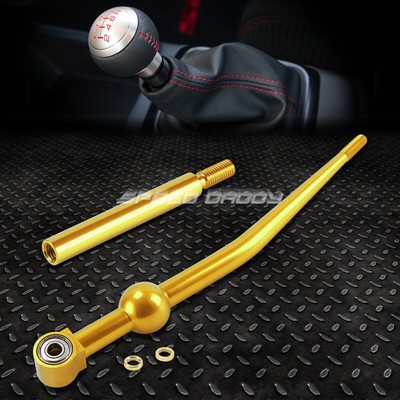 АЛЮМИНИЕВЫЙ КОРОТКОХОДНЫЙ РЫЧАГ ПЕРЕКЛЮЧЕНИЯ ПЕРЕДАЧ MT GOLD + УДЛИНИТЕЛЬ РЫЧАГА 3,75 ДЛЯ EK EG DB DC