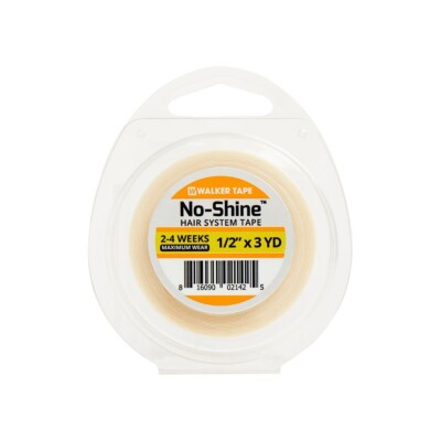 No Shine Hair System Tape 1/2 inch X 3 yard roll