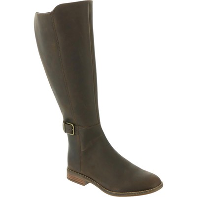 

Женские ботинки для верховой езды Clarks Camzin Branch коричневые, ширина 8,5 (C,D,W) BHFO 2467, Dark brown leather, Camzin Branch