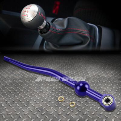 ДЛЯ EK EJ EG DB DC СИНЯЯ ЗАГОТОВКА ИЗ АЛЮМИНИЯ С ДВОЙНЫМ ИЗГИБОМ MT RACING SHORT THROW SHIFTER