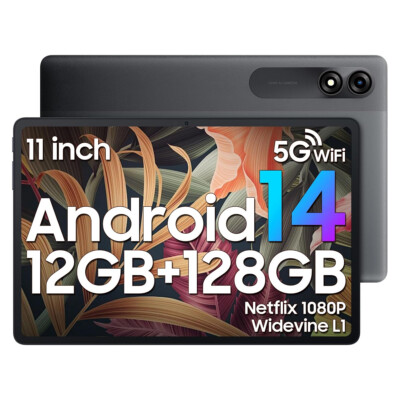 Blackview Tab 90 WiFi Tablet 11 inch Android 14 12GB+128GB 8200mAh Widevine L1