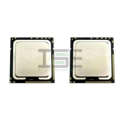 Lot of 2 Intel Xeon X5675 Hex Core SLBYL 3.06GHz / 12M / 6.40 CPU Processor