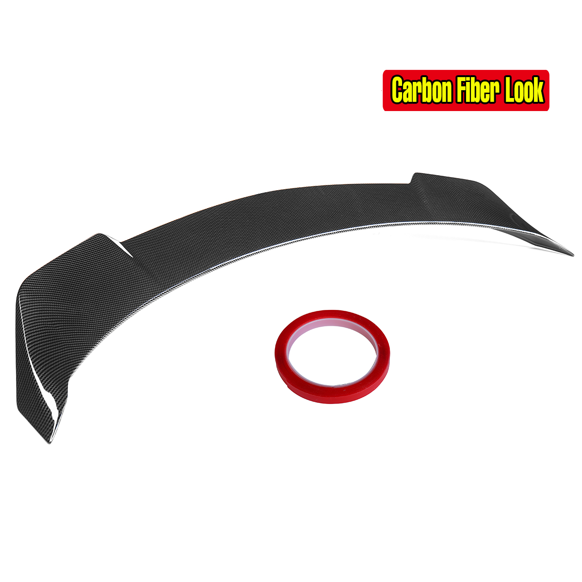 For Toyota Camry 2018-23 Carbon Style V2 Style Duckbill Rear Trunk Spoiler Wing