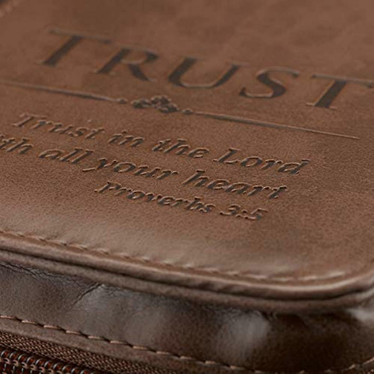 Download Bible Case Cover for Men Leather Carrying Boys Zipper Large Handle Pocket Bag 86906239843 | eBay