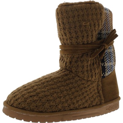 Женские зимние ботинки Clementine коричневого цвета Muk Luks 10 Medium (B,M) BHFO 1890