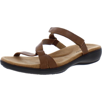 

Женские сандалии на танкетке Trotters Raja Leather Comfort Slip On BHFO 7430, Raja