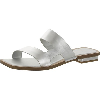 Женские босоножки Sarto Franco Sarto Emily Silver Slide 5.5 среднего размера (B,M) BHFO 3252