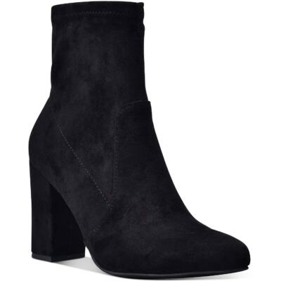 

Женские ботинки до середины икры из искусственной замши Wild Pair Becci с острым носком BHFO 9399, Black micro, Becci