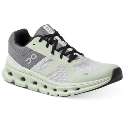 

Мужские белые кроссовки On Running Cloud Runner 8.5 Medium (B,M) BHFO 0945, Frost/aloe