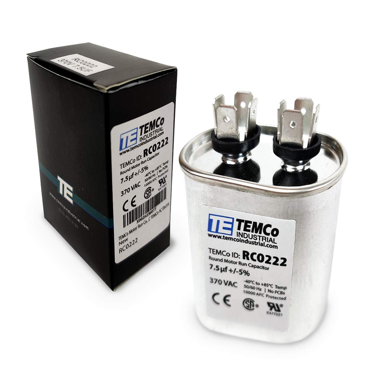 7.5 Uf Run Capacitor CBB65 370V for HVAC AC Fan Motor Blower Applications